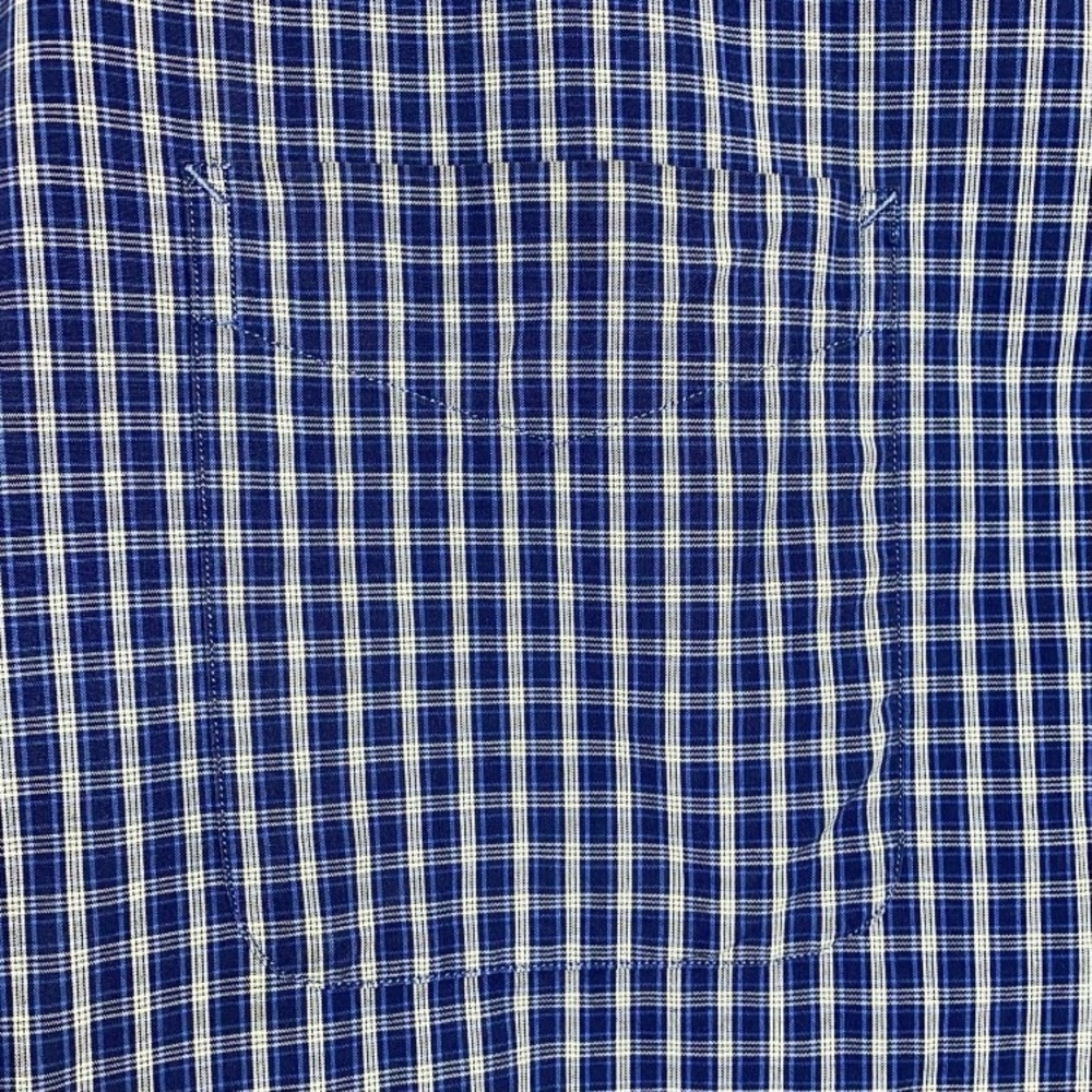 Tommy Hilfiger American Tartan Men's Button Down Plaid Shirt Size 16 ~ 34/35 - Picture 4 of 10